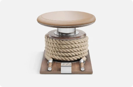 LINA-SET™ PREMIUM GYM BATTLE ROPE (WITH A STAND)​